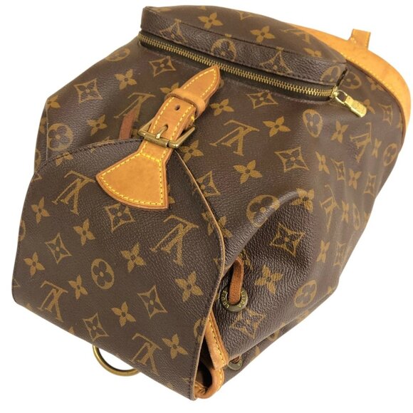 Authentic Louis Vuitton Montsouris MM Monogram Backpack jp560-111925 main image 10